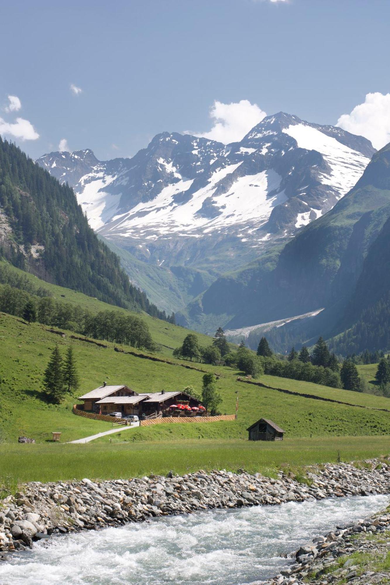 Senninger Alm Bed and Breakfast Hollersbach im Pinzgau Eksteriør billede