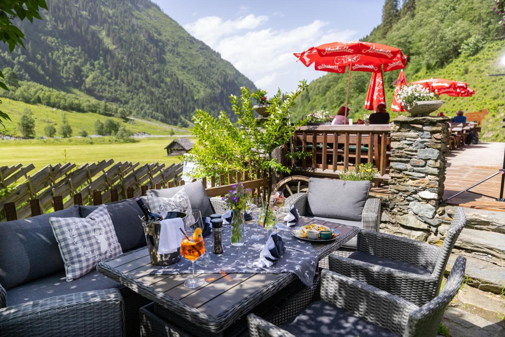 Senninger Alm Bed and Breakfast Hollersbach im Pinzgau Eksteriør billede
