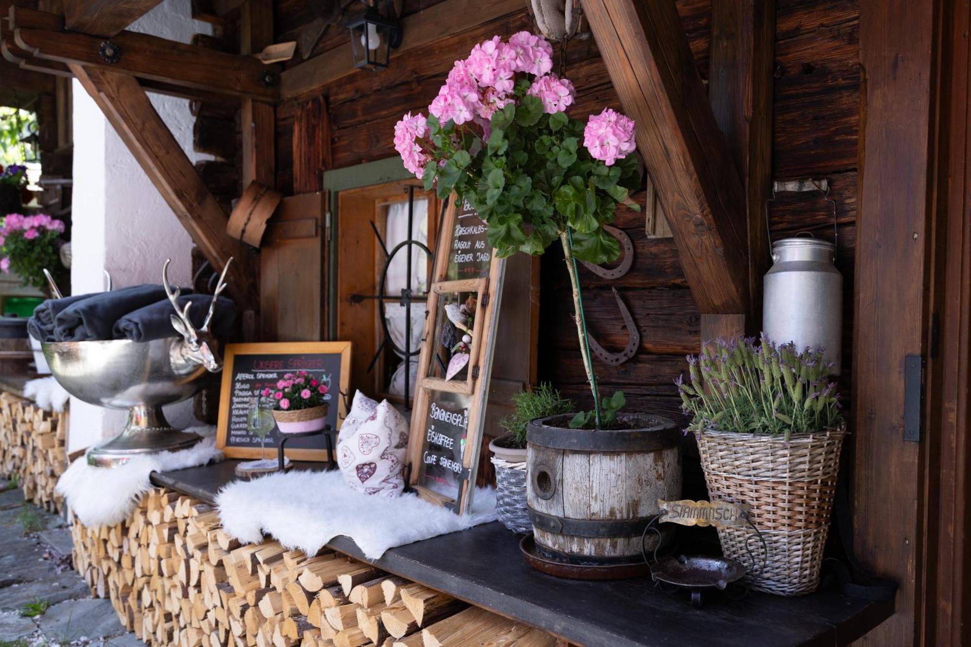 Senninger Alm Bed and Breakfast Hollersbach im Pinzgau Eksteriør billede
